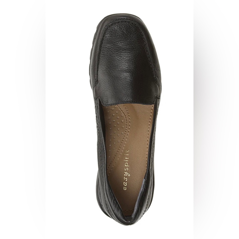 Extra Wide NIB Easy Spirit Abide Leather Loafers